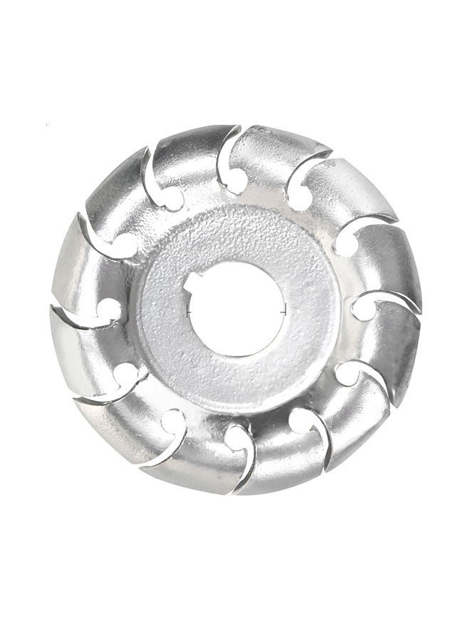 NIBEMINENT High Hardness Shaping Angle Grinder Wood Carving Disc Silver 16x3x13centimeter - Image 1