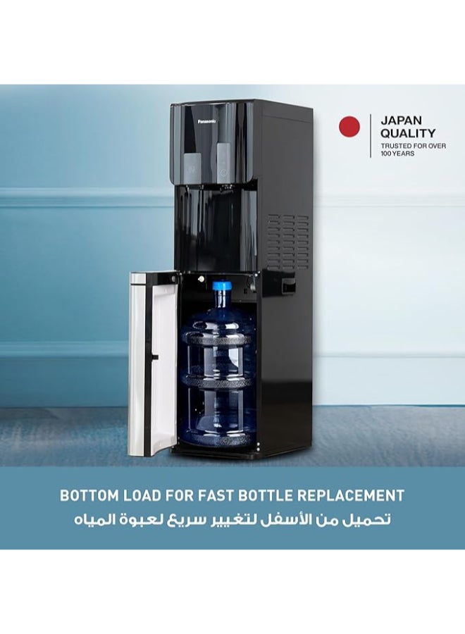 Panasonic 2 in 1 Bottom Loading Water Dispenser with Ice Maker, SDM-WD4534BG, Auto ice Making, Dual Touchless,Big Ice Capacity, UV LED Sterilization, Touch Pad Dispensing, Stainless Steel, SDM-WD4534BG 4 L SDM-WD4534BG ‎Black / Stainless Steel - Image 5