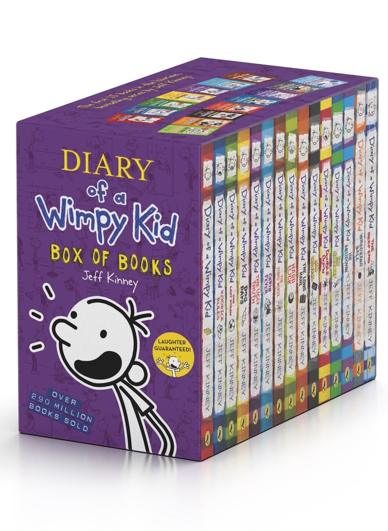 null - Diary Of A Wimpy Kid Bookset (15 Books) - Image 1