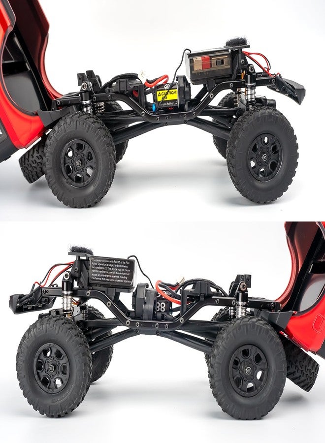 RCLIONS ممتص صدمات زيتي 38 مم من RCLIONS لسيارات التحكم عن بعد AXIAL SCX24 بمقياس 1/24 - Image 4