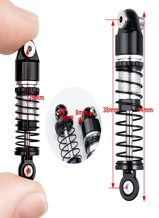 RCLIONS ممتص صدمات زيتي 38 مم من RCLIONS لسيارات التحكم عن بعد AXIAL SCX24 بمقياس 1/24 - Image 2