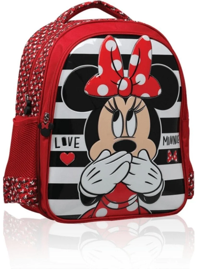Frocx Minnie Mouse Primary School Bag Lunchbox, lunch box, water bottle