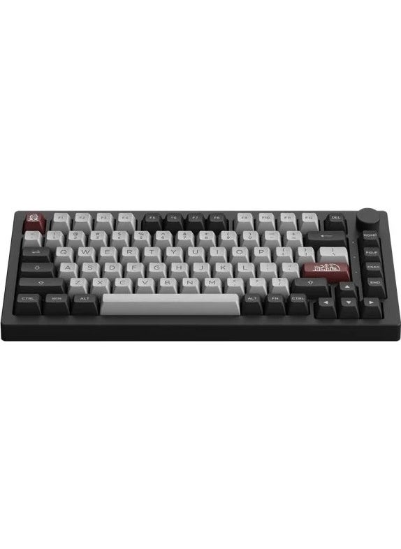 AKKO - 5075B Plus Dracula Castle V3 Cream Yellow Pro Switch RGB Wireless Hotswap Mechanical Gaming Keyboard - Image 1