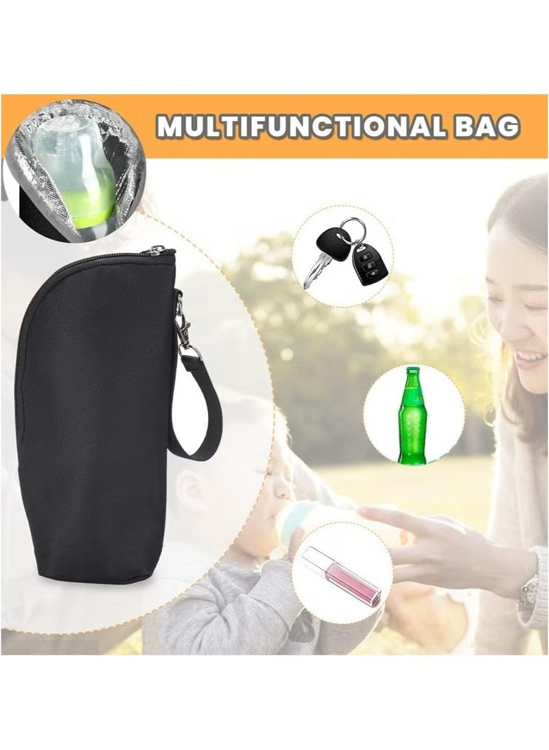 OMEVE Baby Bottle Cooler Bag, Insulated Breastmilk Cooler Bag, Nursing Bottle Cooler Warmer Bag with Interlayer Cotton, Portable Thermal Baby Bottle Holder for Nursing Mom Daycare Travel - Image 3