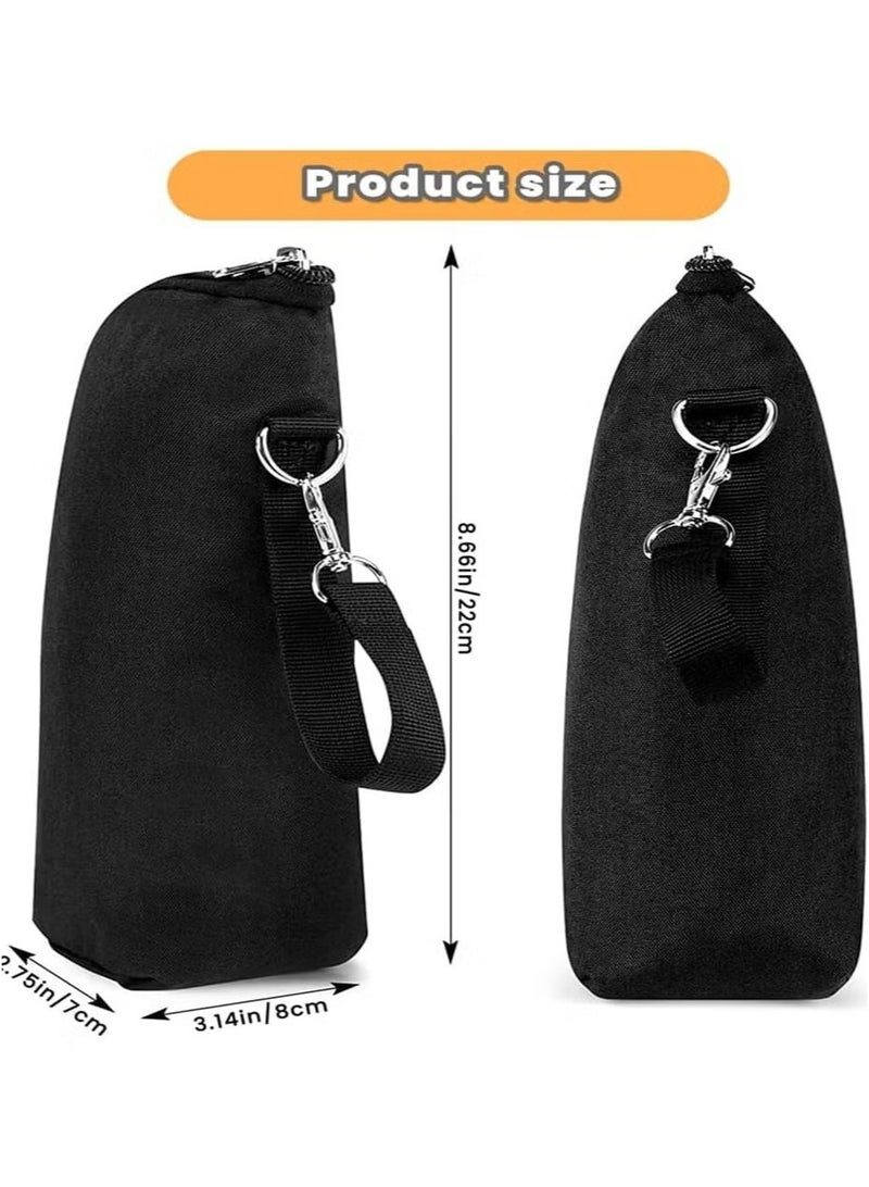 OMEVE Baby Bottle Cooler Bag, Insulated Breastmilk Cooler Bag, Nursing Bottle Cooler Warmer Bag with Interlayer Cotton, Portable Thermal Baby Bottle Holder for Nursing Mom Daycare Travel - Image 5