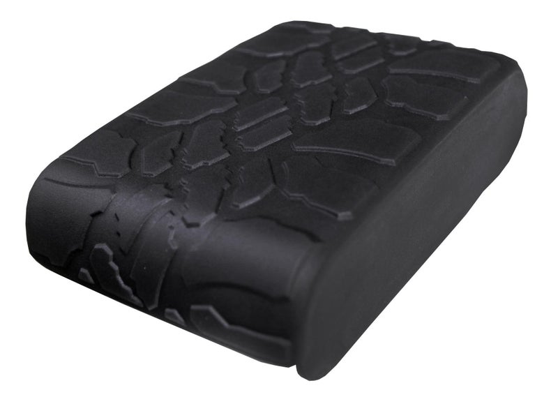 Boomerang® Tire Tread Armpad™ for Jeep Wrangler JK (2007-2010) - Center Console Armrest Cover - Image 2