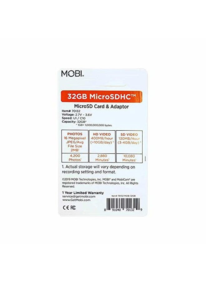 MOBi 32GB MicroSDHDC Memory Card and Adapter, Micro SD Card, microSD Card, Memory Card  - Image 2