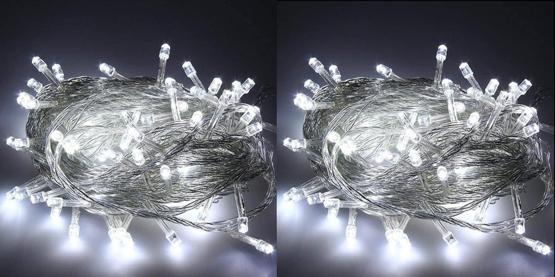 VELOCIOUS Velocious LED Pixel String Light 40 White Color Rice Light ft for Diwali Christmas Home DecorationHeavy Duty Copper Led Pixel String Light Its not Low Quality Rice StringWhitePack of 2  - Image 1
