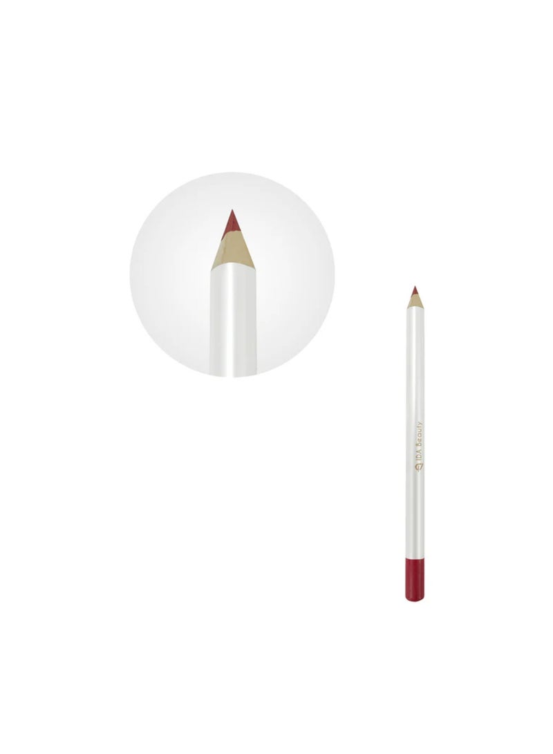 IDA Beauty Edge & Enrich Creamy Lip Liner | 2-in-1 Lip Outliner & Filler | Waterproof, Smudge-Proof, Matte Finish | Vegan, Halal, Cruelty-Free (L08) - Image 3
