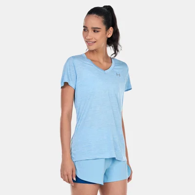 UNDER ARMOUR Women's Tech™ Twist V-Neck Training T-Shirt