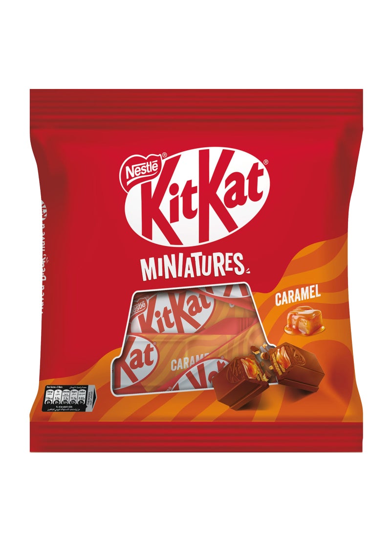 KitKat Miniatures Caramel Chocolate Bag 99g - Image 2
