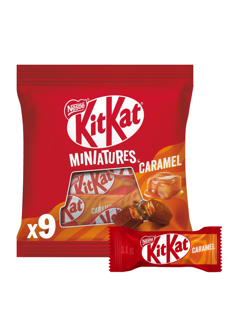KitKat Miniatures Caramel Chocolate Bag 99g - Image 3