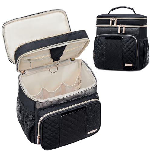 Tealari Large Toiletry Bag for Women Men,Bathroom Bag,Water Resistant Portable Shower Caddy for College Dorm,Hanging Toiletry Bags for Traveling,Gym Camping Cruise Ship Travel Essentials Shower Bag - Image 1