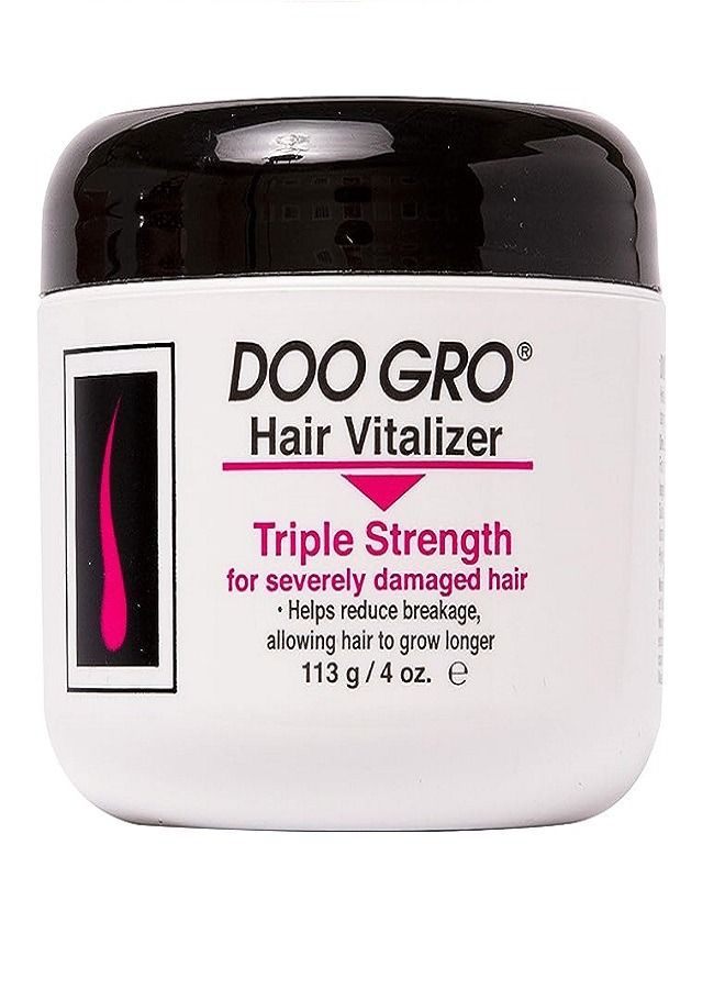 DOO GRO Hair Vitalizer Triple Strength for Severely Damaged Hair 113Gram