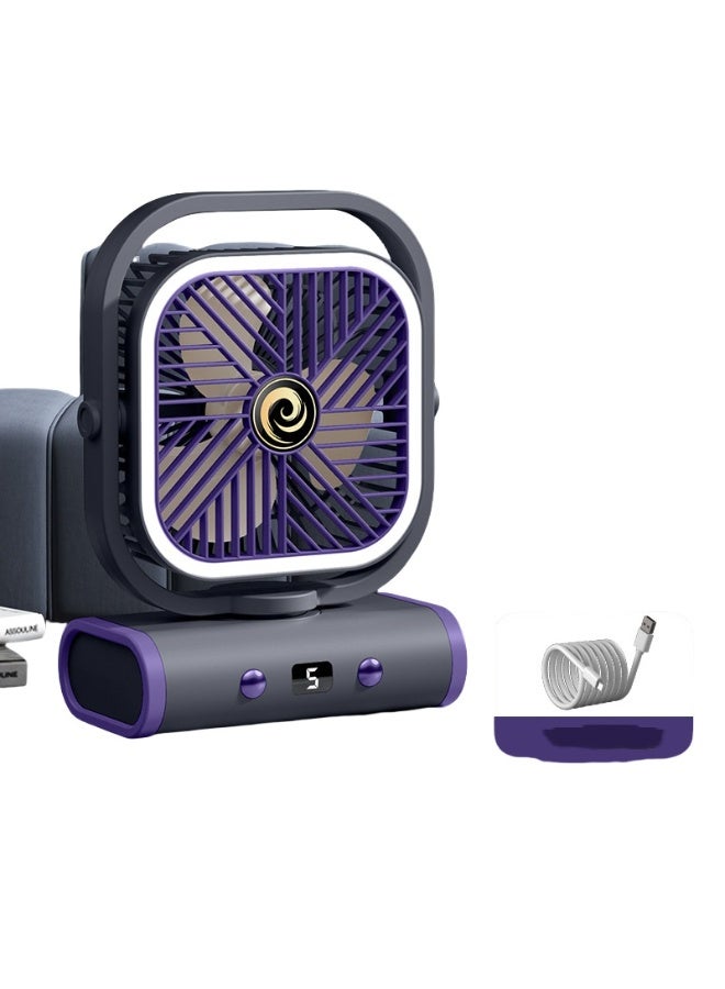 Nariele New USB Desktop Digital Display LED Electric Fan