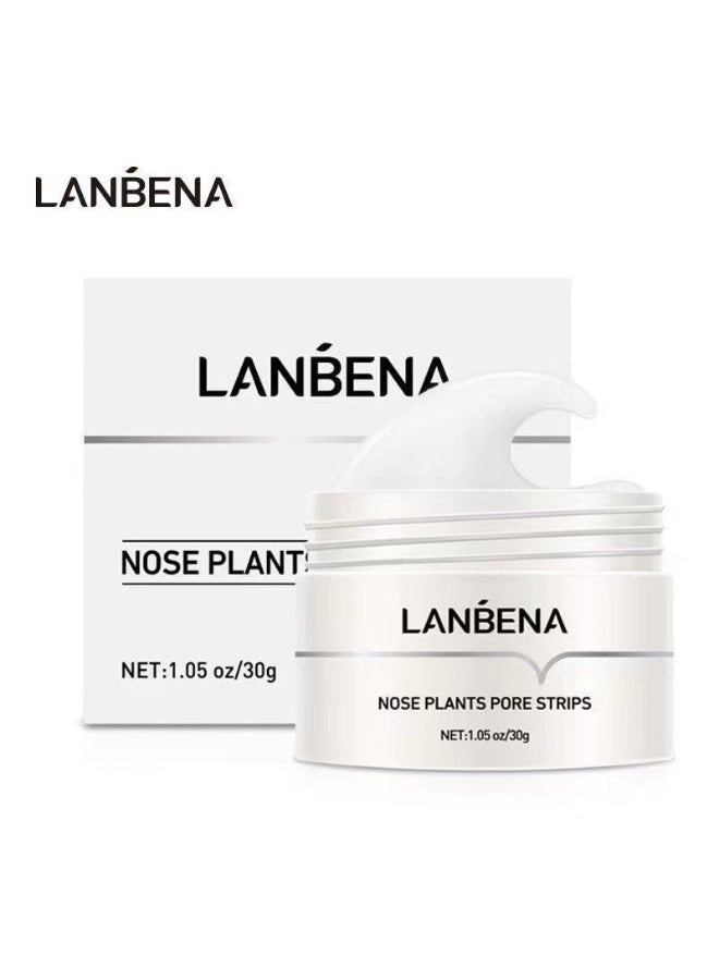 LANBENA Nose Plants Pore Strips 2.0,Upgraded Blackhead Remover Mask with Salicylic Acid, Amazonian White Clay, Pore Cleanser Purifying Peel off Face Mask with 60 PCS Strips, Peel Off Mask Nose Strips Aloe Facial Mask 30g - Image 3