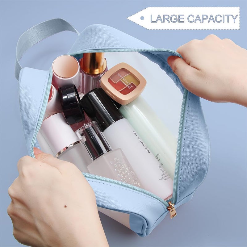 MAANGE Toiletry Bag for Women Men, Translucent Waterproof Makeup Cosmetic Bag Travel Organizer for Accessories, Toiletries - Image 4