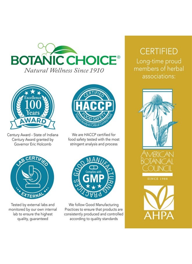 Botanic Choice - Botanic Choice Maximum Strength Opti Gold Vision Eye Health Support Supplement for Overall Eyesight Health for Men & Women - Taurine, Vitamin A, Lutein, Bilberry, Alpha Lipoic Acid (60 Capsules) - Image 1