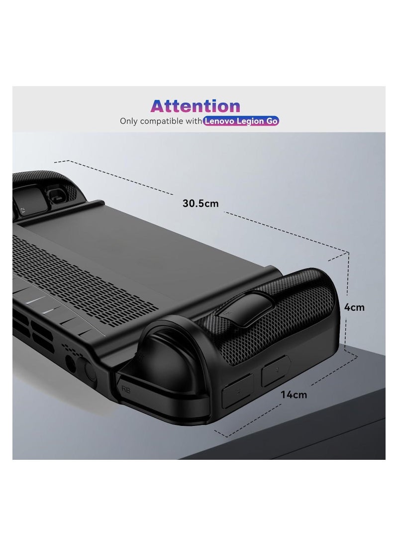 Generic Lenovo Legion Go Case - Soft TPU Shockproof Cover, Rugged Anti-Slip, Anti-Fall, Anti-Fingerprint Protection for 8.8" Handheld Gaming Console Monitor.  - Image 5