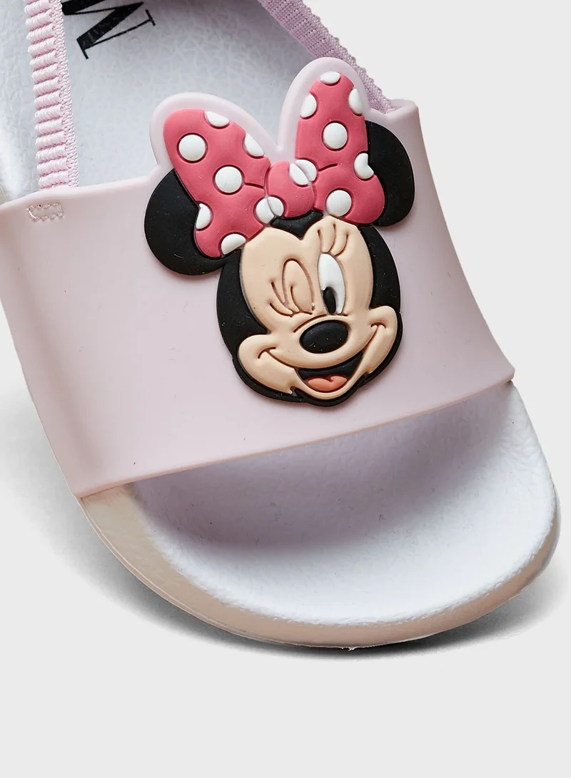 Disney Kids Micky Mouse Print Casual Sandals