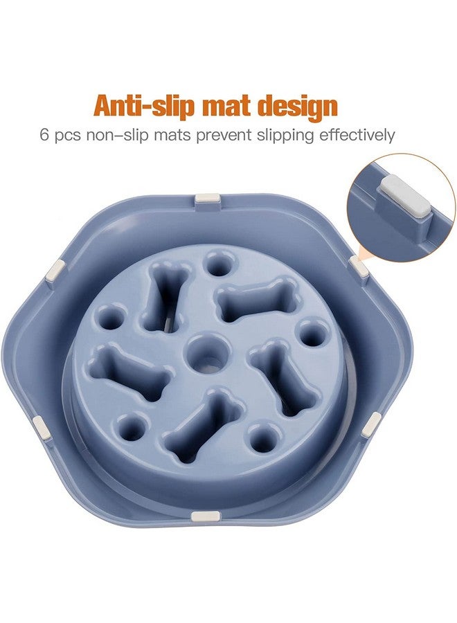 Anti-Chocking Slow Feeding Dog Bowl, Interactive Bloat Stop Bowl Dishes Non-Slide Dog Lick Treat Bowl | Dog Puzzle Bowl (Color As Per Available) - Image 5