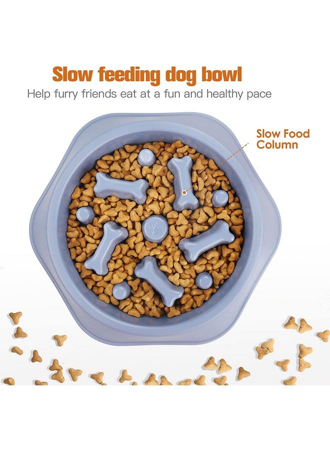 Anti-Chocking Slow Feeding Dog Bowl, Interactive Bloat Stop Bowl Dishes Non-Slide Dog Lick Treat Bowl | Dog Puzzle Bowl (Color As Per Available) - Image 4