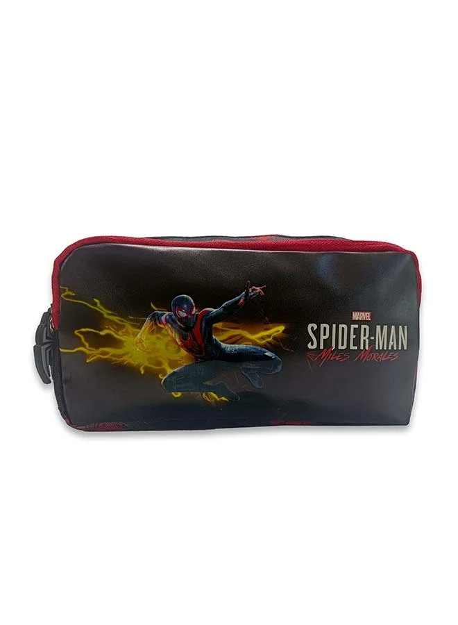 ترو كير Marvel Spiderman Web Sling Time 2 Compartment Pencil Case