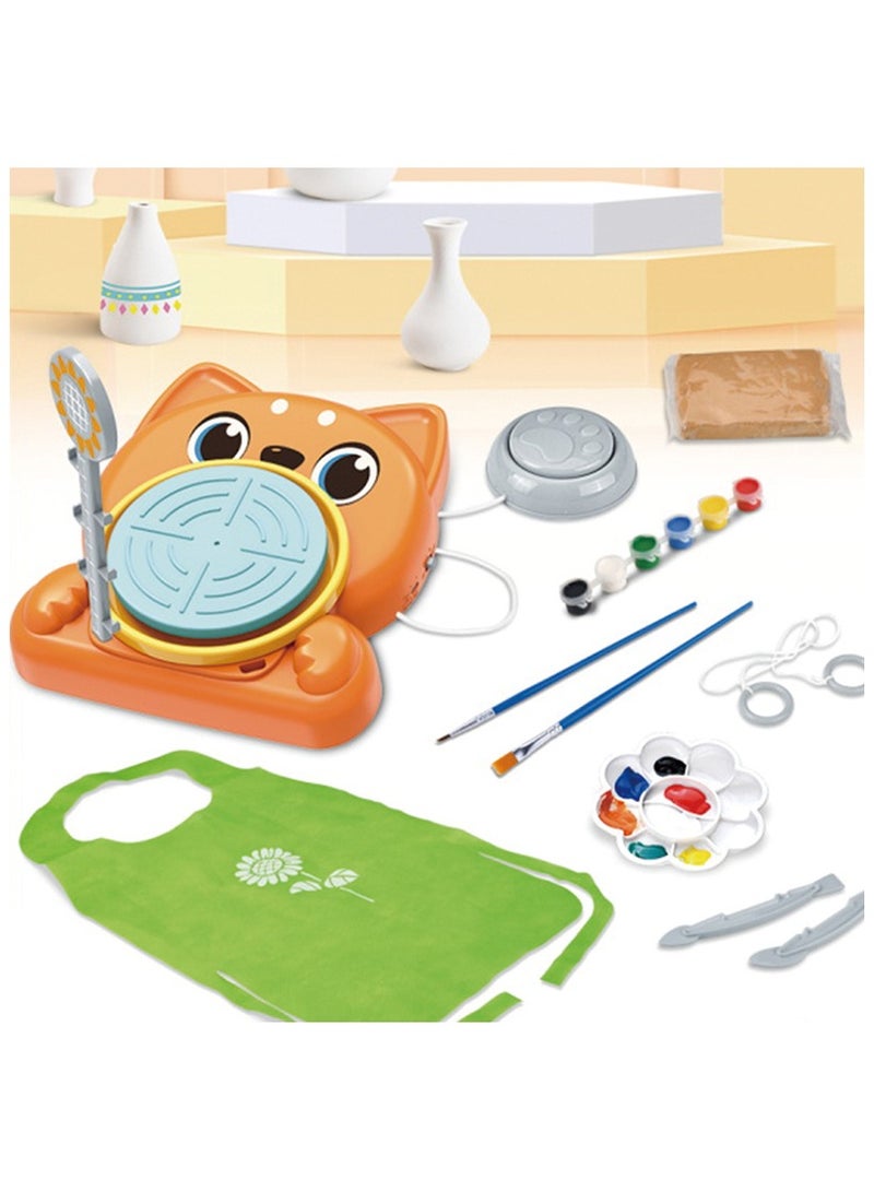 Complete Pottery Wheel Set for Kids  - Image 1