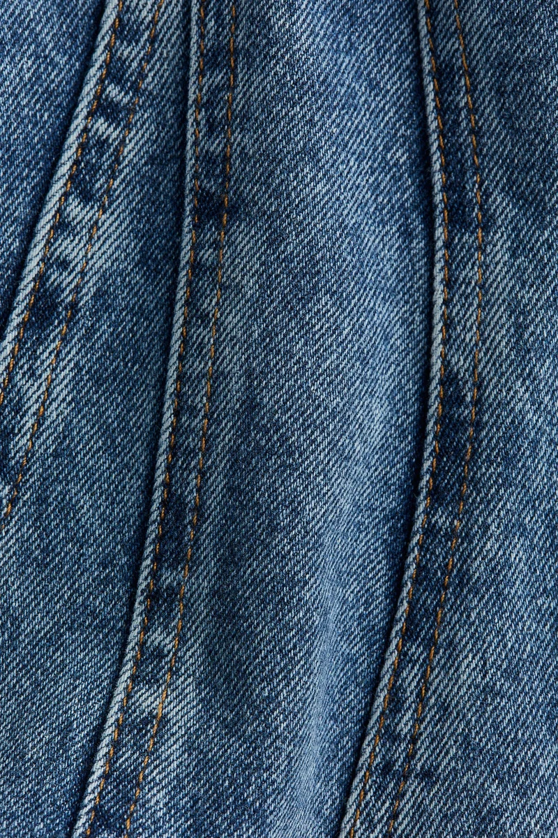 H&M Denim bandeau top