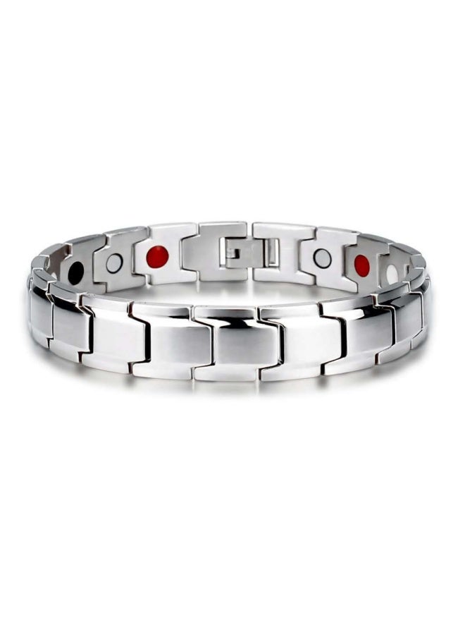 Detachable scale magnetic therapy bracelet, magnetic magnet couple bracelet 