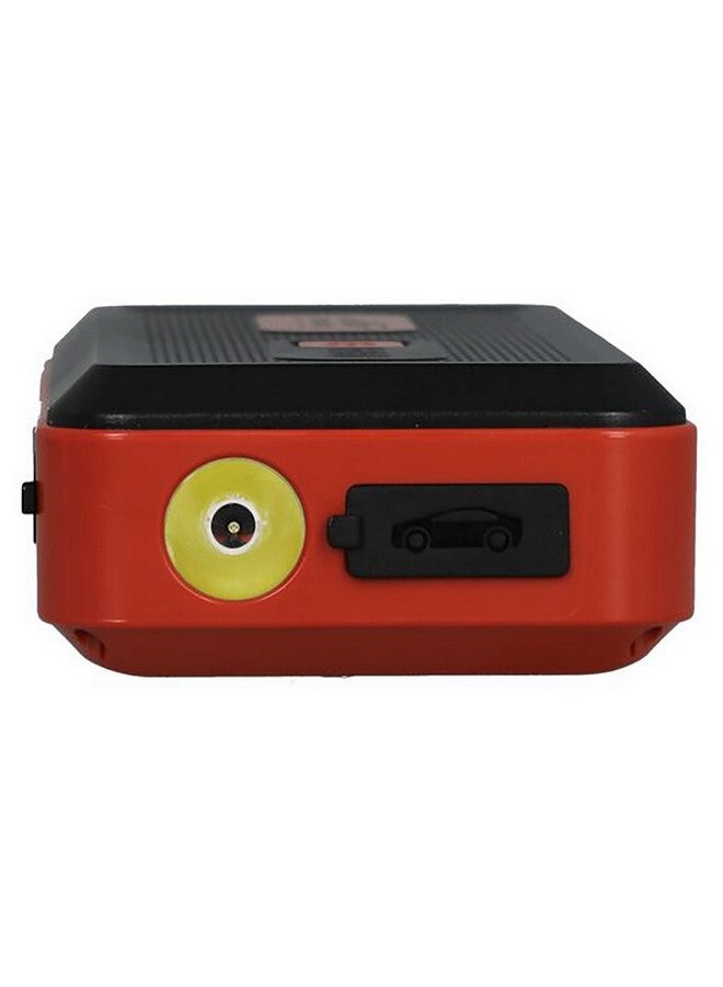 أوتو سمارت بطارية احتياطية 8000 مللي أمبير/ساعة بمنفذي USB مع ضوء LED باللونين الأسود والبرتقالي 9 × 13 × 22.5 سم ET04 - Image 3