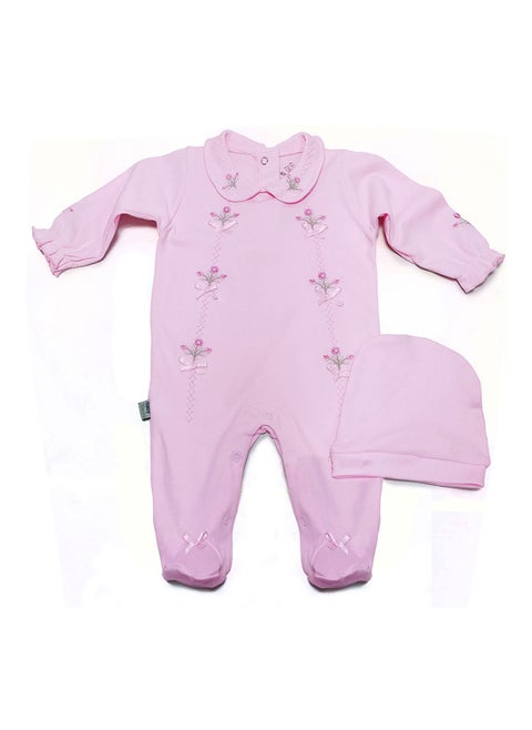 Jumpsuit With Cotton Beanie
