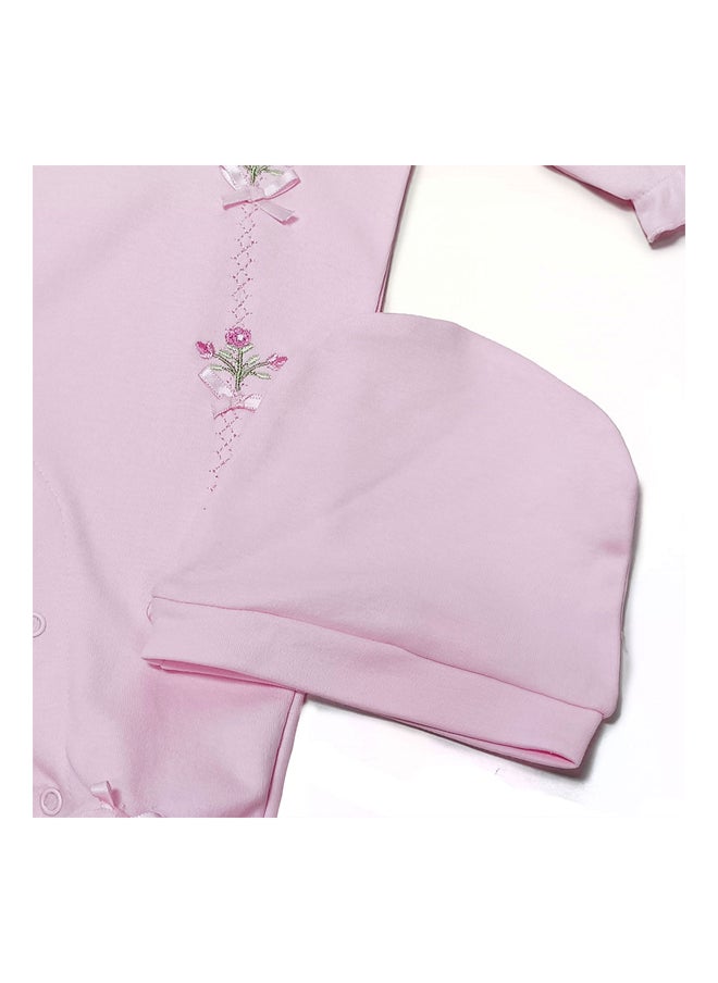 BabyShoora - Jumpsuit With Cotton Beanie - Image 1