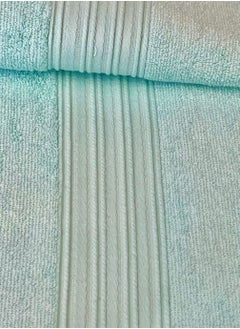 White Rose 2 Pcs Luxurious And Soft Beach Towel Set Shadow Luxury Towel 550GSM Bath Towel (70x140cm) Set Of 2  - Image 4