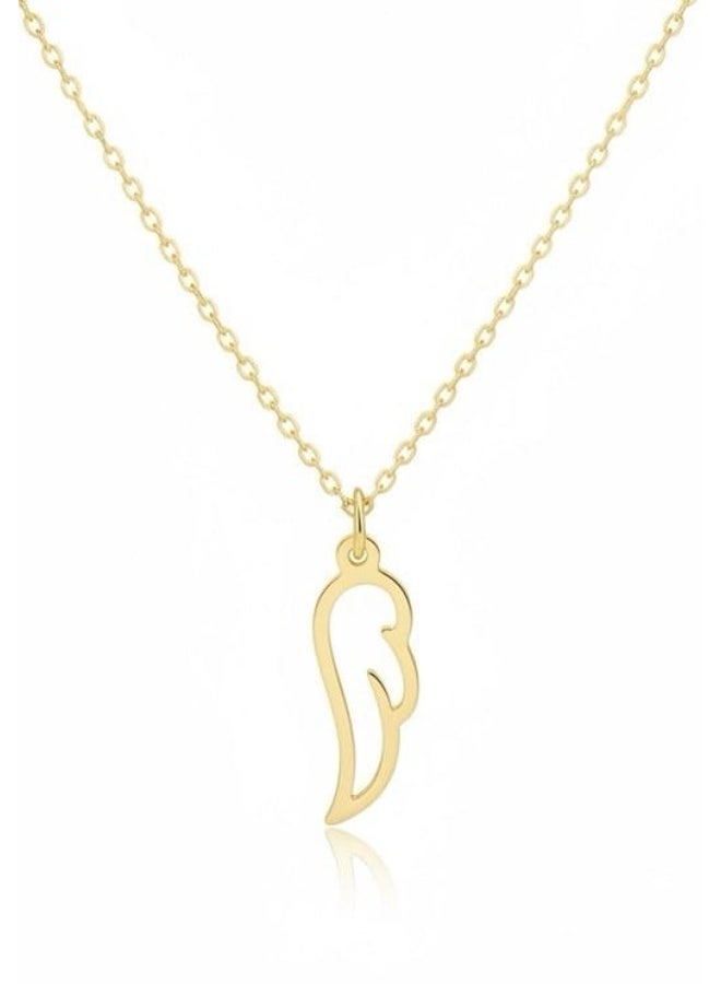 روبي آرت الذهب قلادة روبي آرت من الذهب الخالص عيار 18 قيراطًا للبنات - 0.83 جرام - Image 1