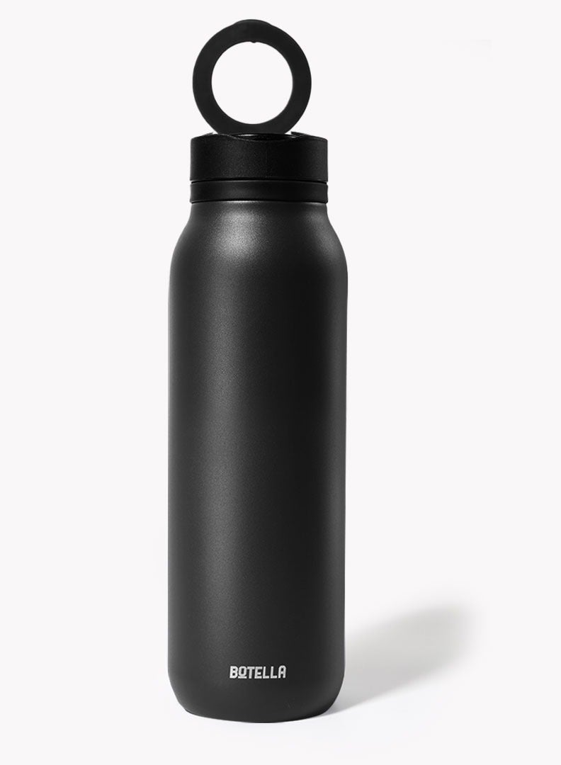 Botella Insulated Water Bottle Pro - Leakproof Stainless Steel, Sports & Travel, 900ml, Black - Image 5