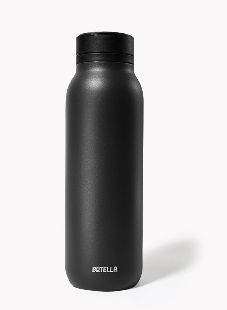 Botella Insulated Water Bottle Pro - Leakproof Stainless Steel, Sports & Travel, 900ml, Black - Image 4