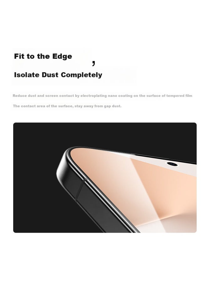 WP W&p Huawei Pura80 Tempered Glass Screen Protector, Huawei Pura80 Phone Film, One-second Adhesion Full Screen Coverage High Definition Anti-drop Anti-fingerprint Protective Film - Image 5