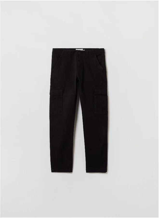 Ovs Ovs Boys Cargo Pocket Trousers