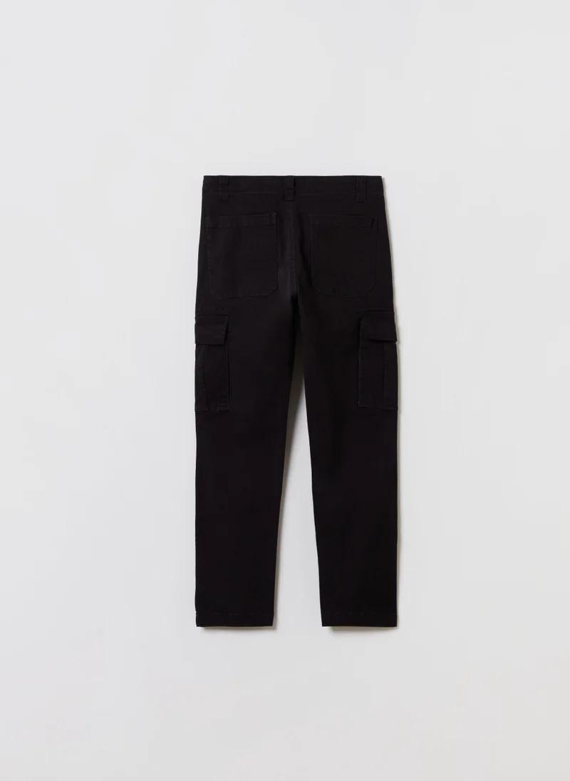 Ovs Ovs Boys Cargo Pocket Trousers