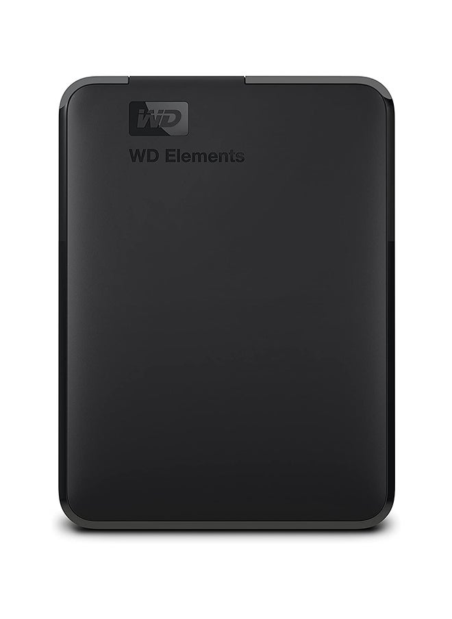 دبليو دي دي محرك الأقراص الصلبة الخارجي المحمول  Elements سعة 5 تيرابايت، USB 3.0 - BU6Y0050BBK-WESN 5 تيرابايت 5 TB  - Image 1