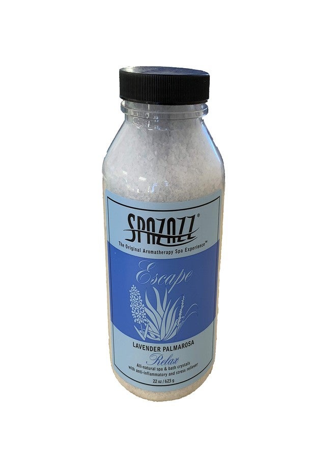 Spazazz Aromatherapy Spa and Bath Crystals - Lavender Palmerosa 22oz - Image 1