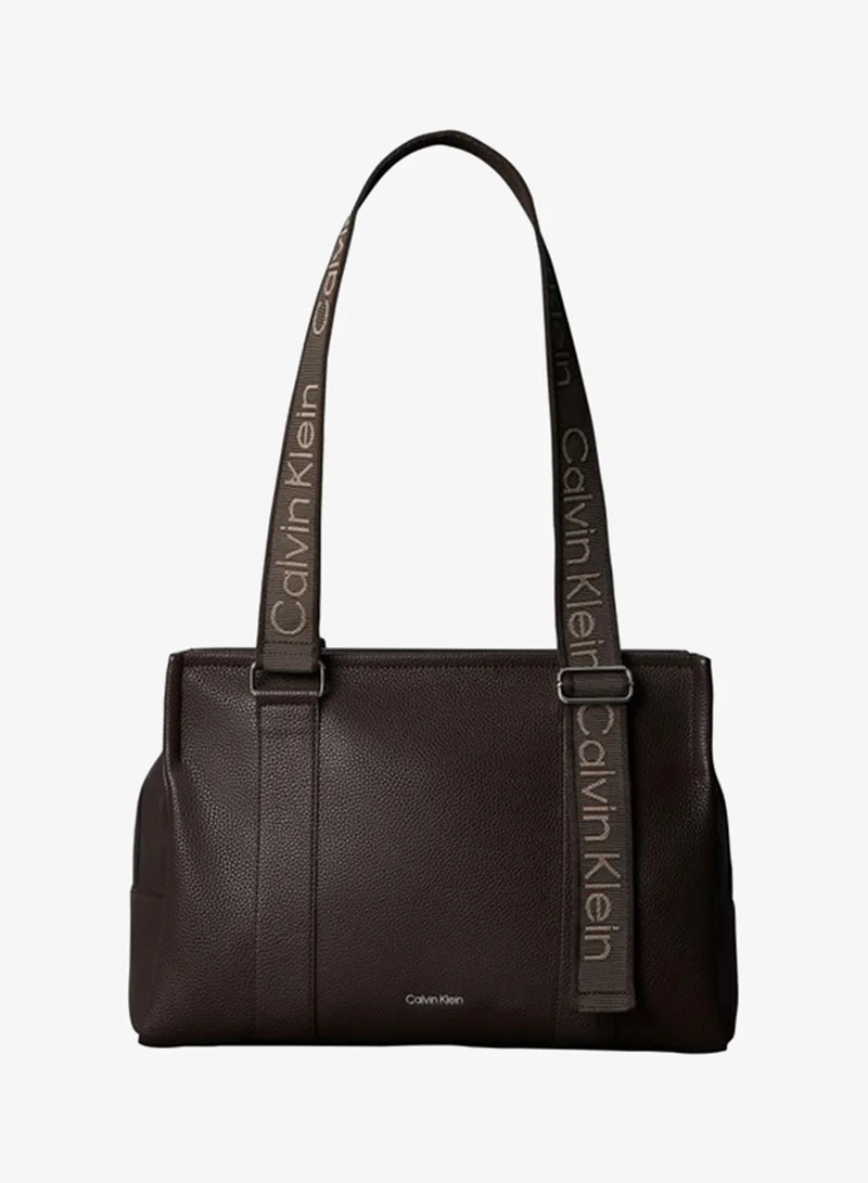 Logo Strap Tote Bag