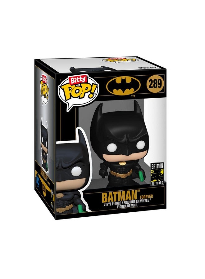 Funko Bitty POP! Batman 85th - Two Face, 4-Pack and A Surprise Mystery Mini Figure - 0.9 Inch (2.2 Cm) - DC Comics Collectable - Stackable Display Shelf Included - Gift Idea - Party Bags Stocking - Image 5