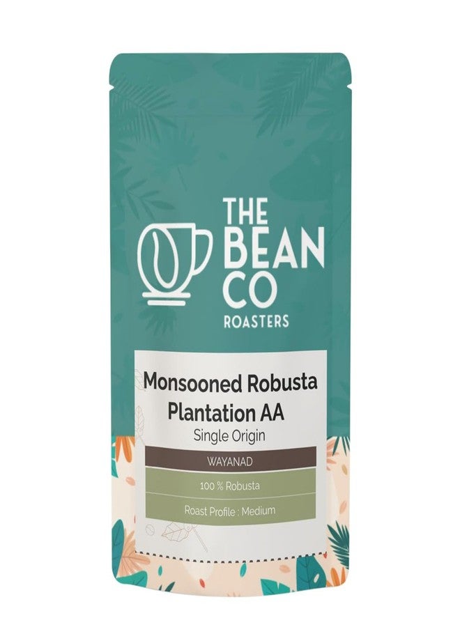 THE BEAN CO قهوة روبوستا مطحونة 100% من محمصة ذا بين كو، مثالية للتقطير والتقطير | روبوستا موسمية من مزارع معتمدة بعلامة جغرافية | طحنة مثالية للتقطير والتقطير | قوية وغنية القوام | قهوة محمصة فاخرة 1 كجم - Image 1