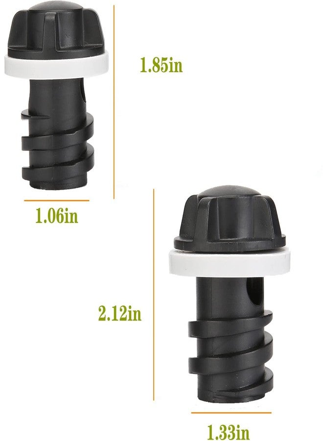Together-life 2 Pack Drain Plugs for RTIC Coolers, Large & Small Cooler Drain Plugs Compatible with RTIC 20QT, 45QT, 65QT Coolers with New Two Drains - Image 5