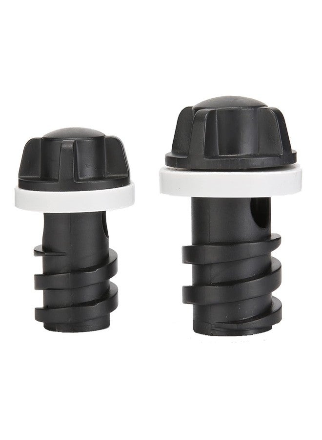 Together-life 2 Pack Drain Plugs for RTIC Coolers, Large & Small Cooler Drain Plugs Compatible with RTIC 20QT, 45QT, 65QT Coolers with New Two Drains - Image 1