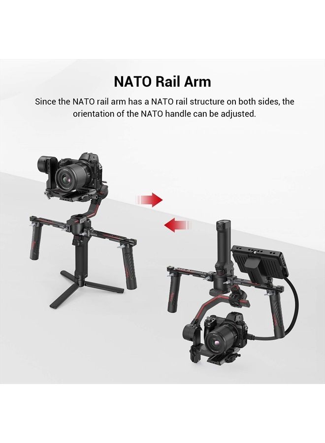 SMALLRIG Dual Handle Handgrip for for DJI RS 2 / RSC 2 / RS 3 / RS 3 Pro Gimbal - 3027 - Image 4