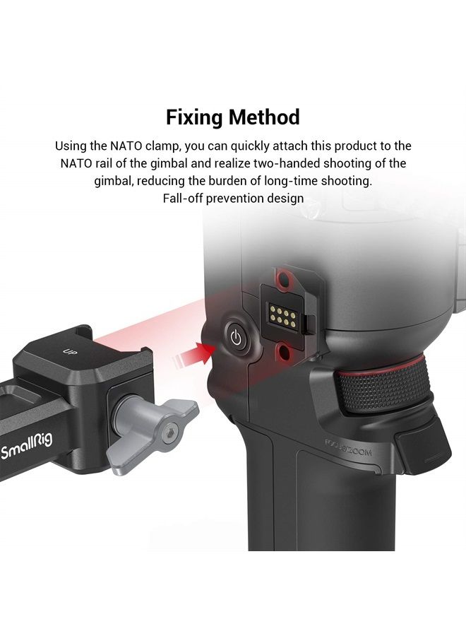 SMALLRIG Dual Handle Handgrip for for DJI RS 2 / RSC 2 / RS 3 / RS 3 Pro Gimbal - 3027 - Image 2