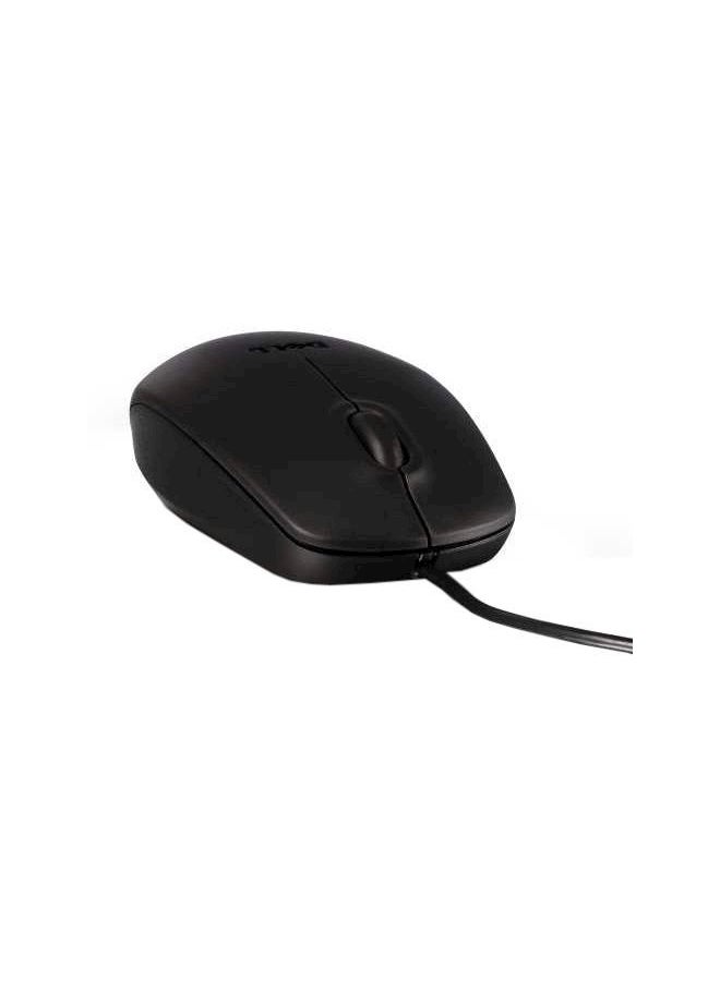 Ms111 Optical Scroll USB Mouse Black